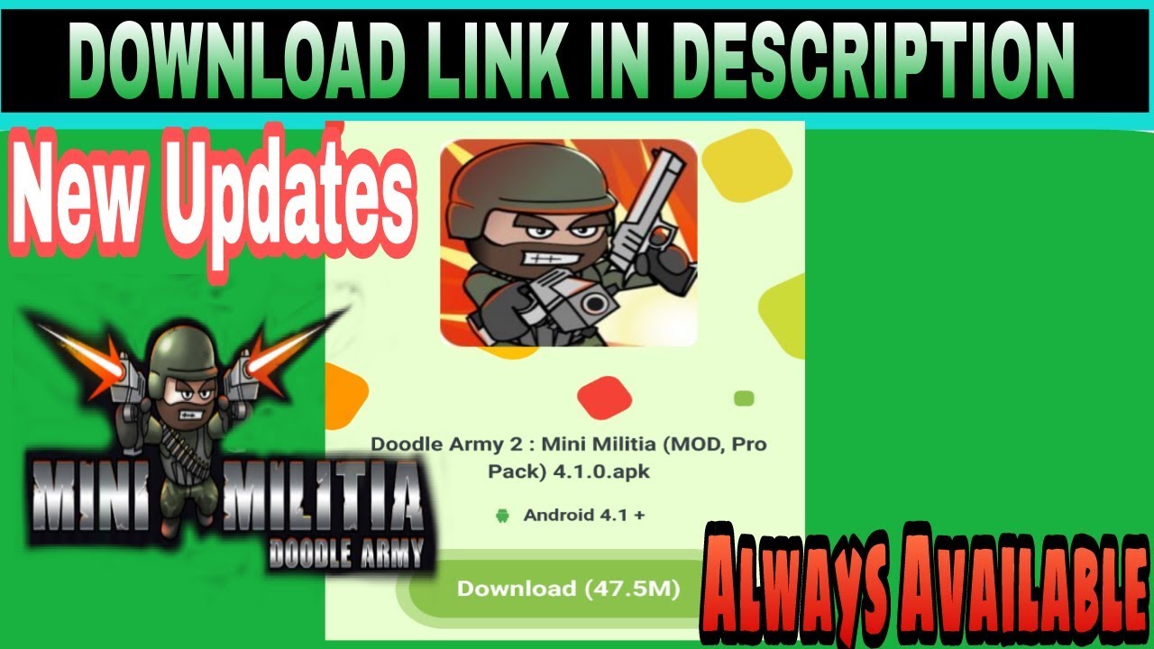 download mini militia free